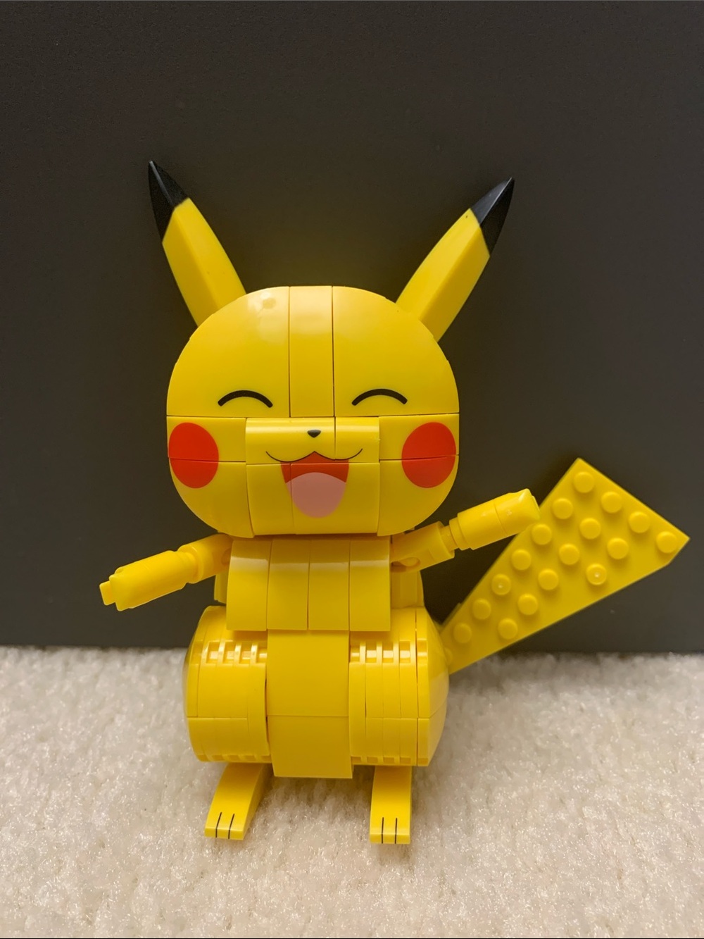 Pikachu MEGA Building Block Figure - Pokémon Figure